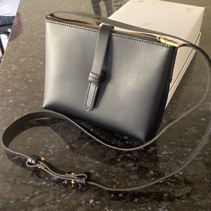 Jcrew crossbody leather bag